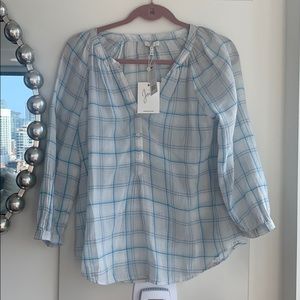 Light weight cotton blouse never been worn